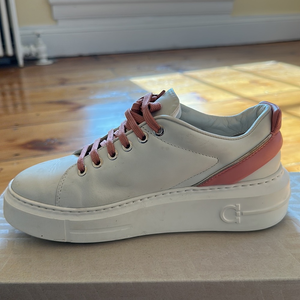 Salvatore Ferragamo Gancini Sneaker Size 6